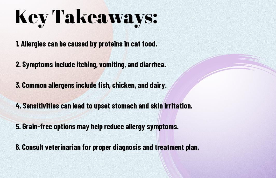 Cat Food Allergies