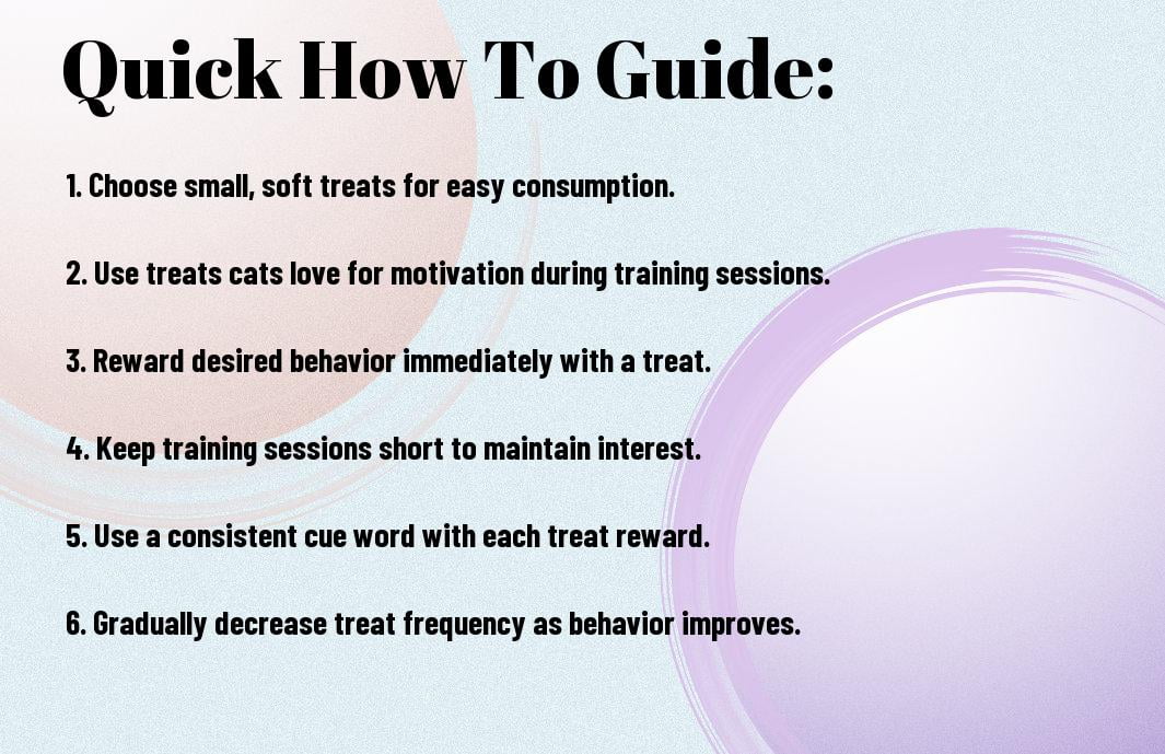 How To Use Cat Treats For Training Purposes