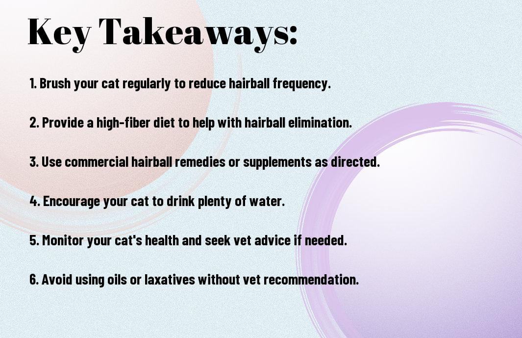 Natural Remedies For Managing Cat Hairballs