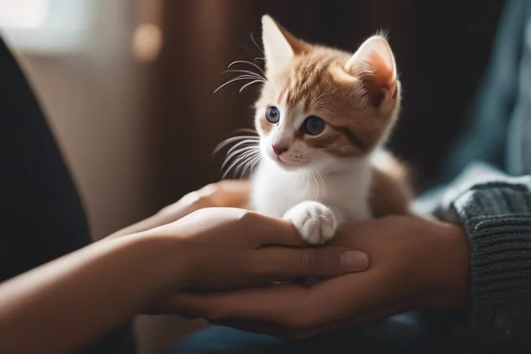 Bonding With Your Adopted Kitten - Building Trust And Love