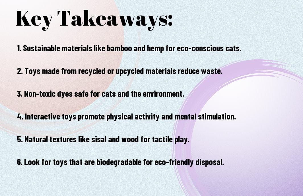 Eco-Friendly Toys Your Cat Will Adore