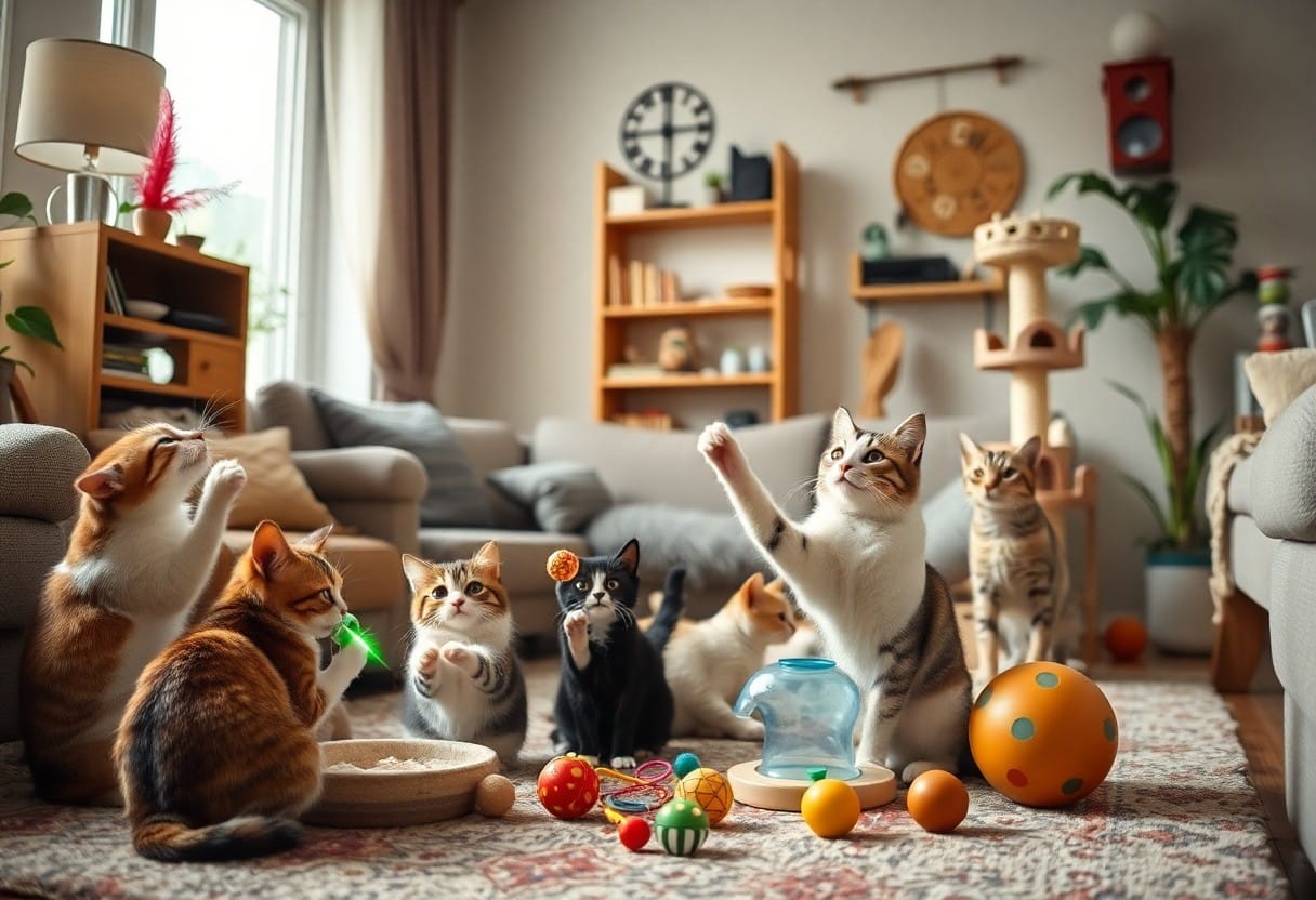 Steps To Keeping Your Cat Active - 10 Interactive Toys For Indoor Cats