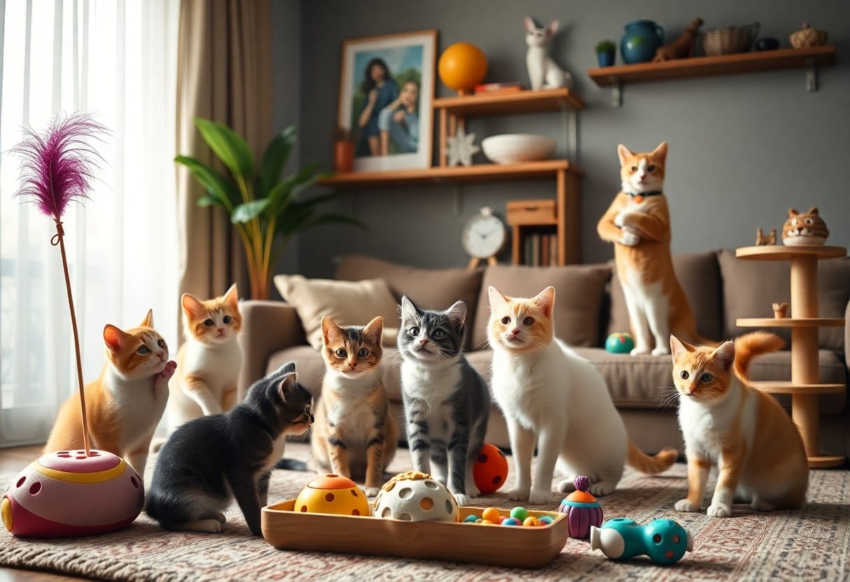 Steps To Keeping Your Cat Active - 10 Interactive Toys For Indoor Cats