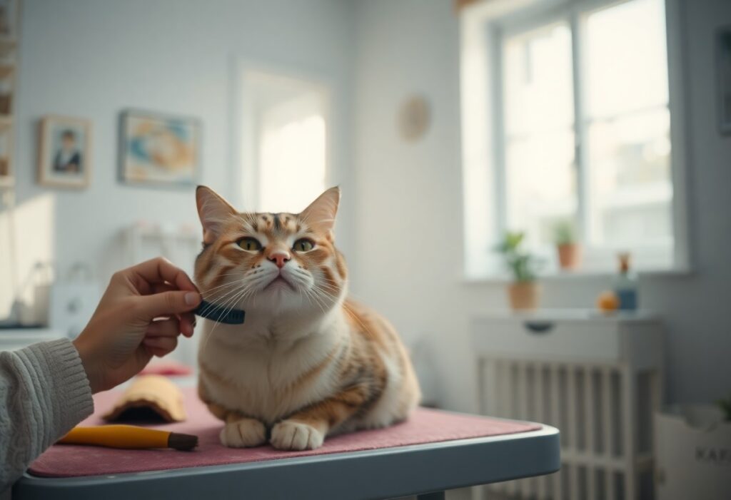Photo inspiration: Visual Reference: Cat Grooming Techniques Calm Happy And Healthy Felines