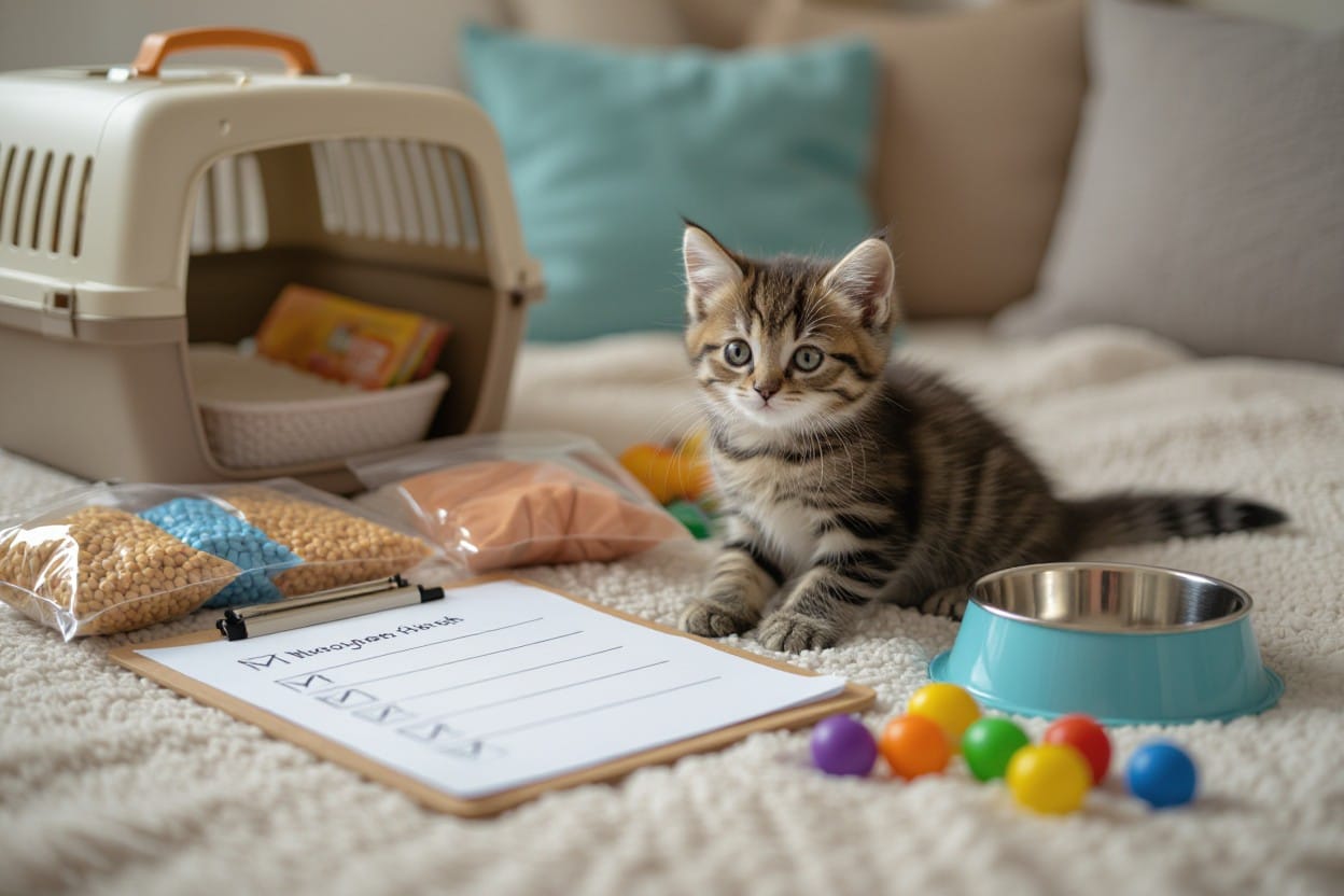 First Vet Visit Checklist for New Kittens