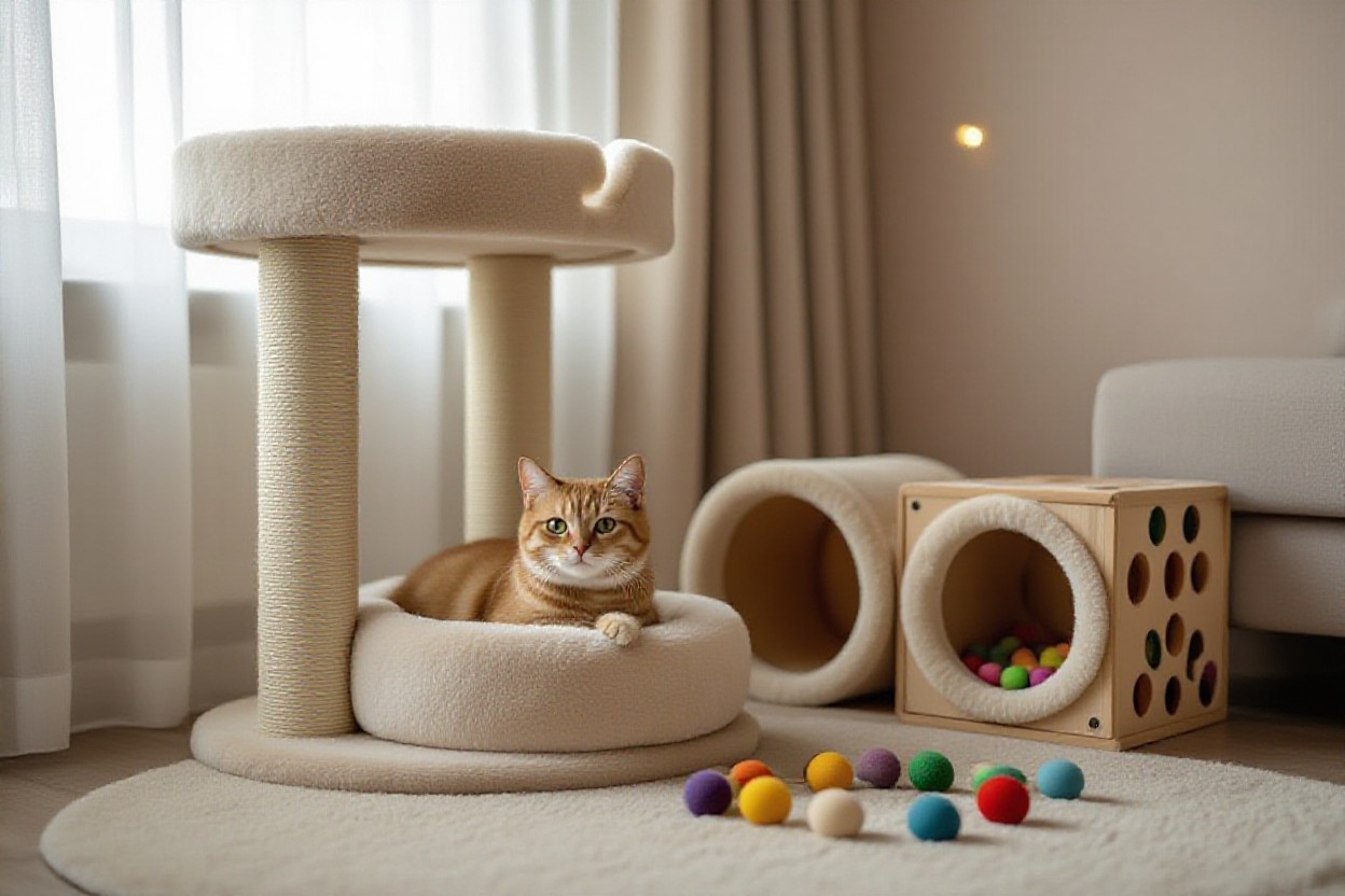 Stimulating Indoor Cat Toys For Nervous Or Anxious Cats