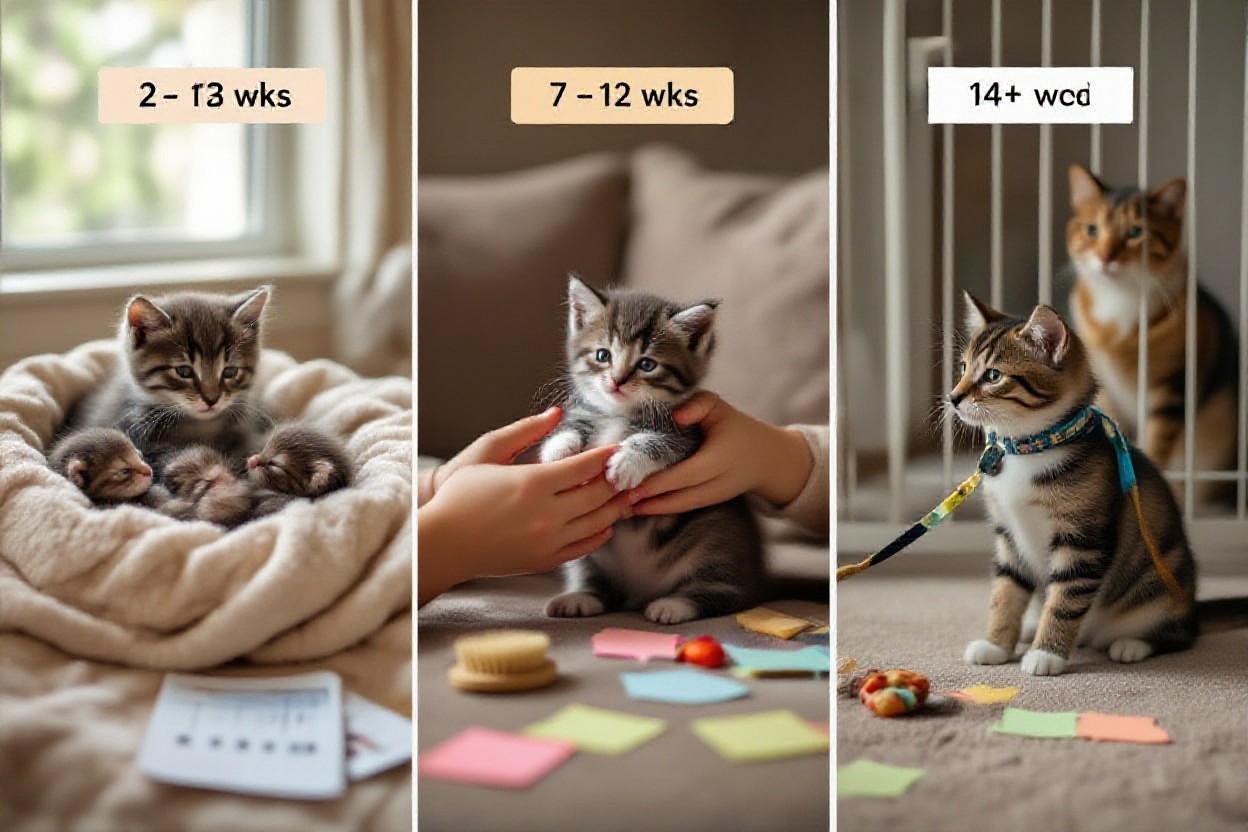 Kitten Socialization Timeline: When To Introduce People & Other Pets