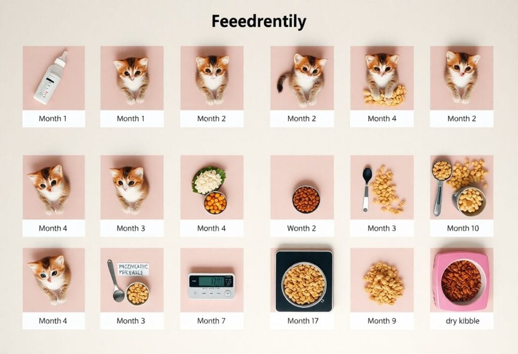 Kitten Feeding Schedule - A Month-by-Month Guide for Your Young Cat